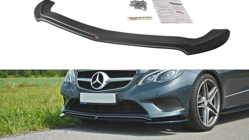 **CLEARANCE** Maxton Design - FRONT SPLITTER V.1 MERCEDES E W212 COUPE (2012-2017) (NO RETURN)