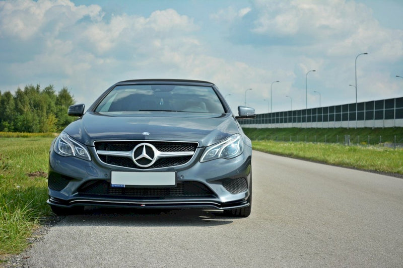 Maxton Design - FRONT SPLITTER V.1 MERCEDES E W212 COUPE (2012-2017)