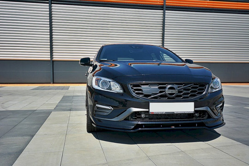 Maxton Design - FRONT SPLITTER V.1 VOLVO V60 POLESTAR FACELIFT