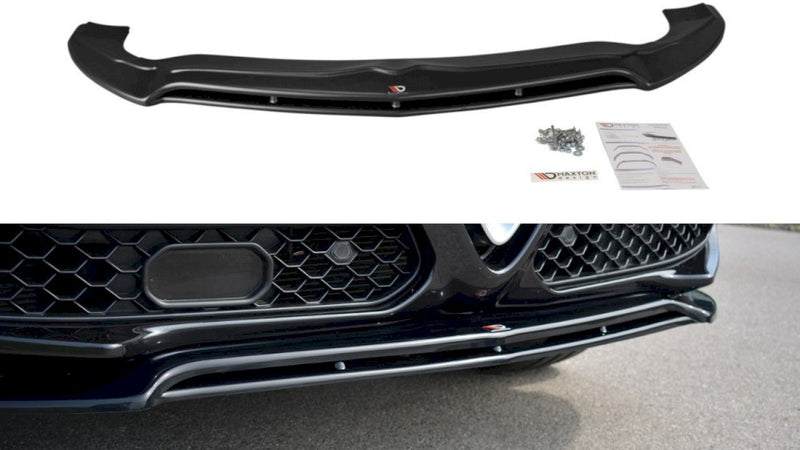 Maxton Design - FRONT SPLITTER V.2 ALFA ROMEO STELVIO (2016-2020)