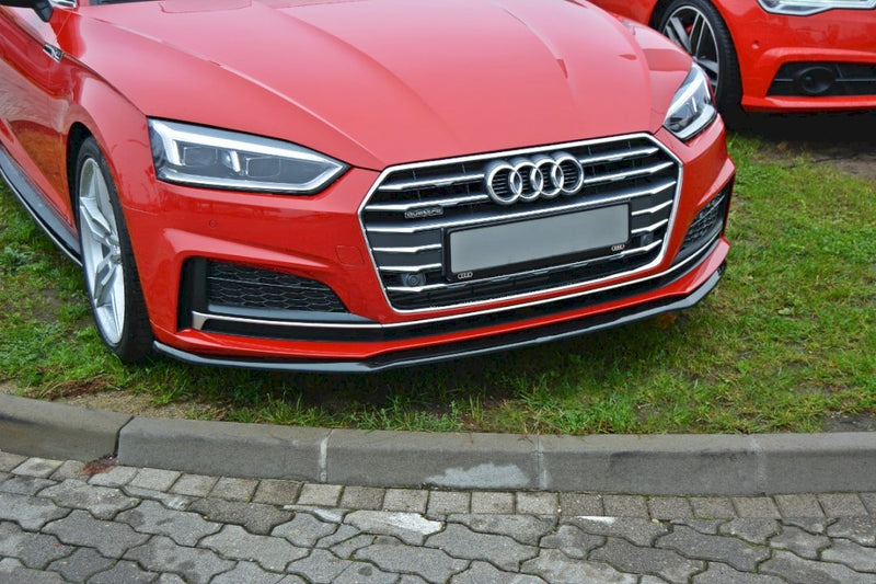 Maxton Design - FRONT SPLITTER V.2 AUDI A5 F5 S-LINE COUPE (2016 - UP)