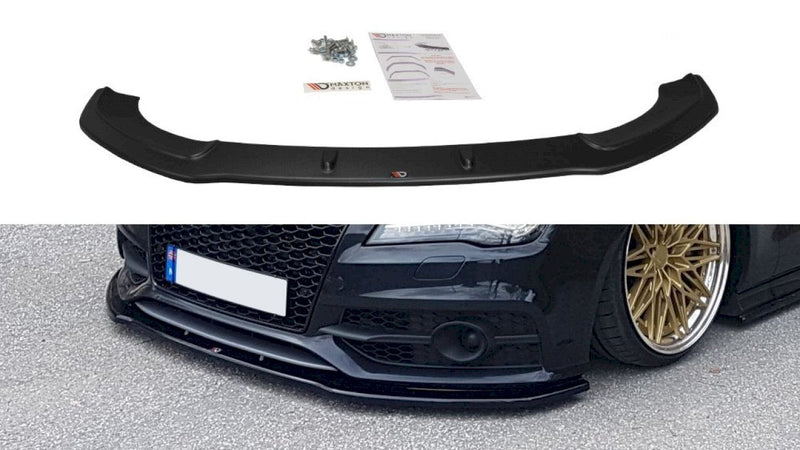 Maxton Design - FRONT SPLITTER V.2 AUDI S7 / A7 S-LINE C7 (2010-2014)