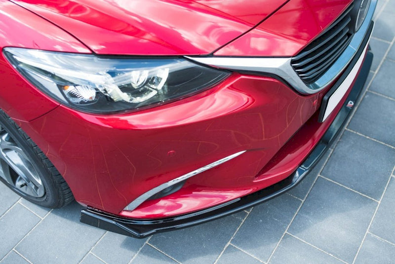 Maxton Design - FRONT SPLITTER V.2 MAZDA 6 GJ (MK3) FACELIFT (2014- 2017)