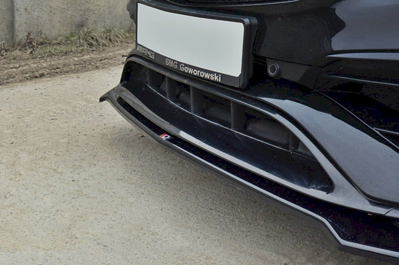 Maxton Design - FRONT SPLITTER V.2 MERCEDES CLA 45 AMG C117 (FACELIFT) (2017-UP)