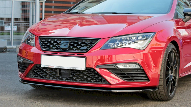 Maxton Design - FRONT SPLITTER V.1 SEAT LEON MK 3.5 CUPRA/FR (2017-2020)
