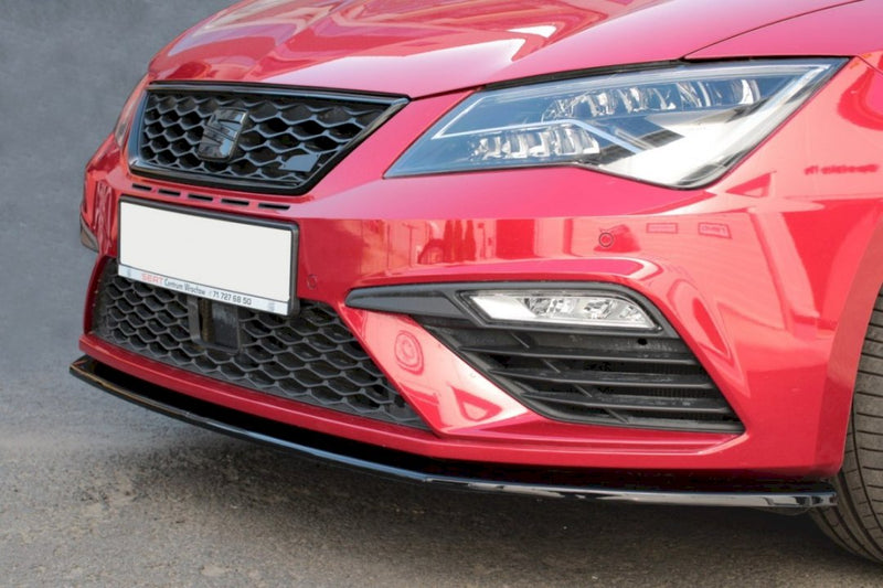 Maxton Design - FRONT SPLITTER V.1 SEAT LEON MK 3.5 CUPRA/FR (2017-2020)