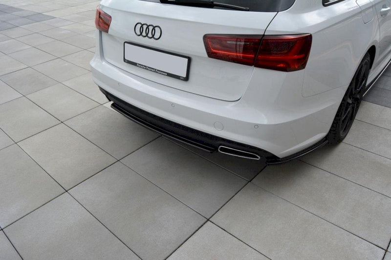 Maxton Design - Rear Splitter Audi A6 / A6 C7 S-Line / S6 C7 Facelift