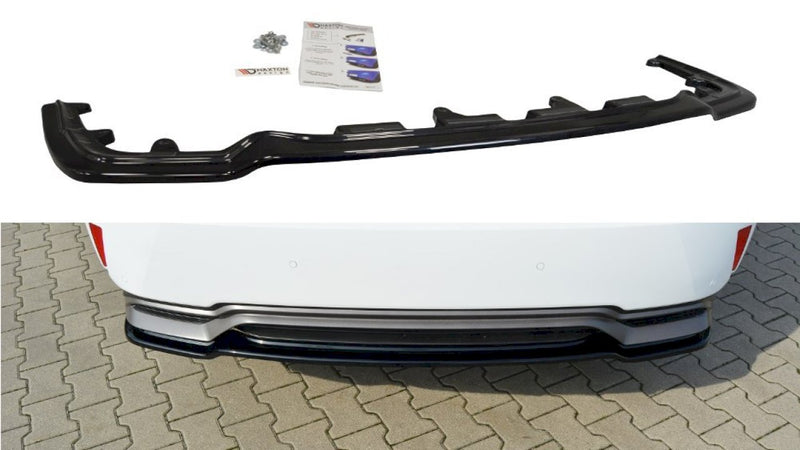 Maxton Design - CENTRAL REAR SPLITTER LEXUS RX MK4 H (WITHOUT VERTICAL BARS)