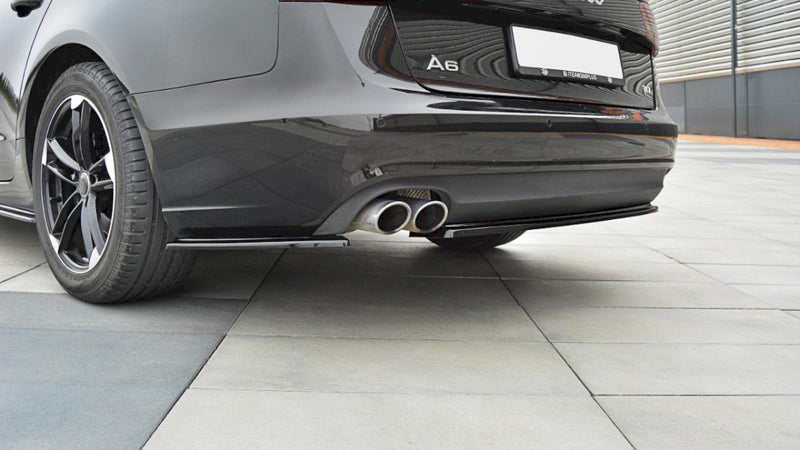 Maxton Design - REAR SIDE SPLITTERS AUDI A6 C7 (2011-2014)