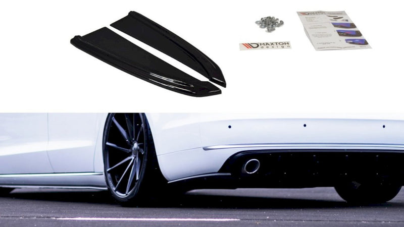 Maxton Design - REAR SIDE SPLITTERS AUDI A8 D4 (2009- 2013)