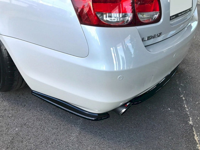 Maxton Design - REAR SIDE SPLITTERS LEXUS GS 300 MK3 FACELIFT (2008-2012)