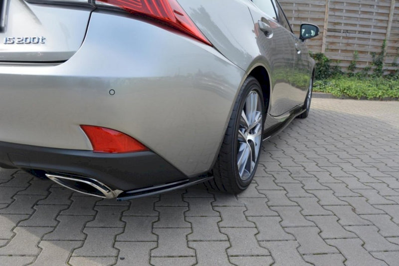 Maxton Design - REAR SIDE SPLITTERS LEXUS IS MK3 FACELIFT T (2016-UP)