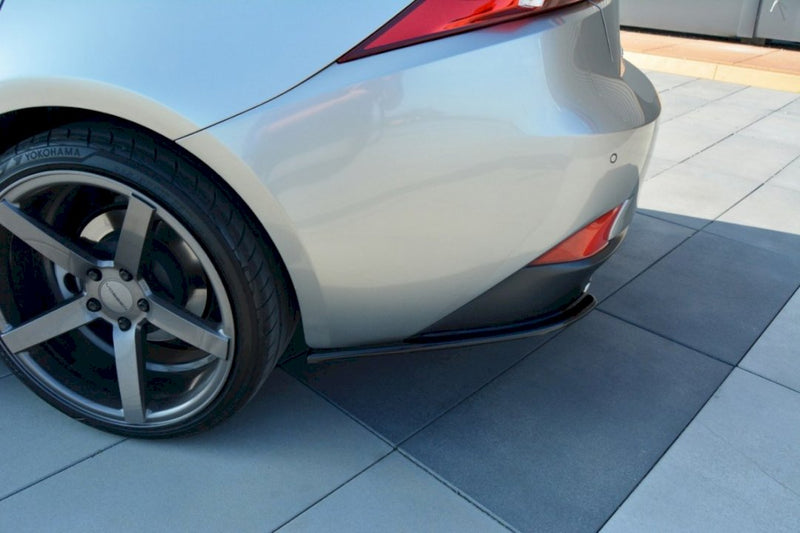 Maxton Design - REAR SIDE SPLITTERS LEXUS IS 200T MK3 (2013- 2016)
