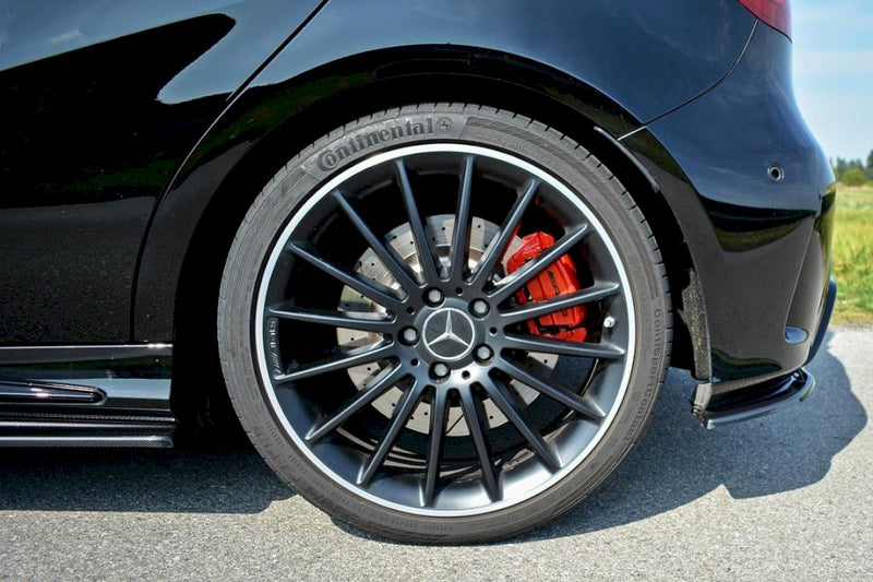 Maxton Design - REAR SIDE SPLITTERS MERCEDES A W176 AMG FACELIFT