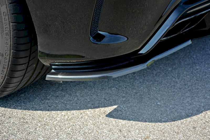 Maxton Design - REAR SIDE SPLITTERS MERCEDES A W176 AMG FACELIFT