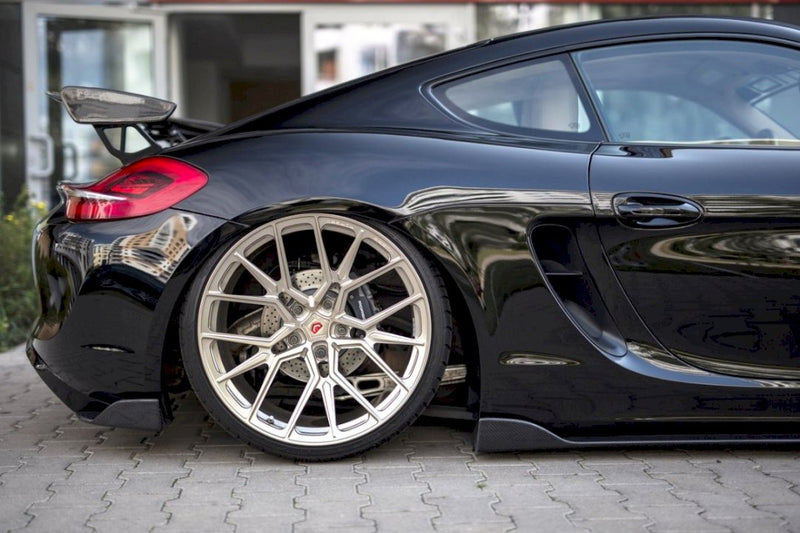 Maxton Design - REAR SIDE SPLITTERS PORSCHE CAYMAN MK2 981C