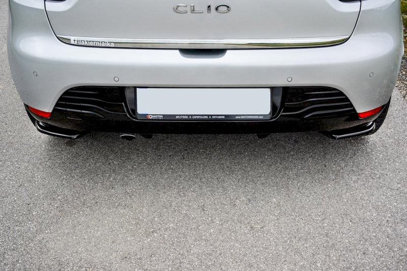 Maxton Design - REAR SIDE SPLITTERS RENAULT CLIO MK4 STANDARD (2012-2016)