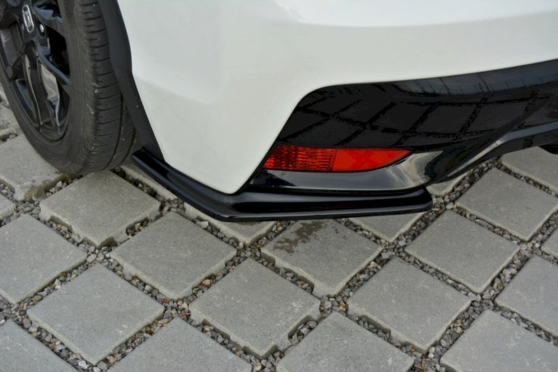 Maxton Design - REAR SIDE SPLITTERS HONDA CIVIC MK9 FACELIFT 2014-2017