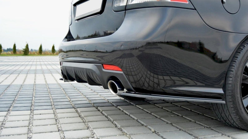 Maxton Design - REAR SIDE SPLITTERS SAAB 9-3 AERO MK2 FACELIFT (2007-11)