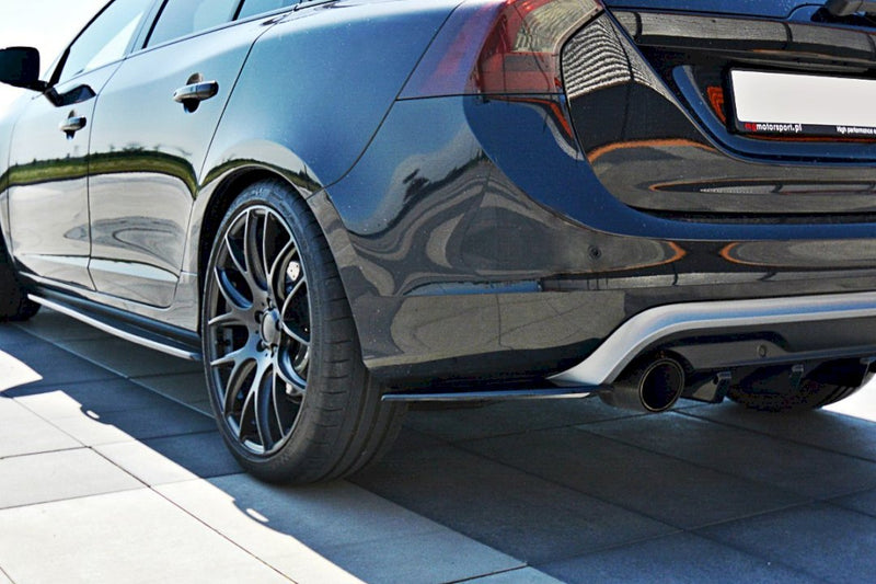 Maxton Design - REAR SIDE SPLITTERS VOLVO V60 POLESTAR FACELIFT