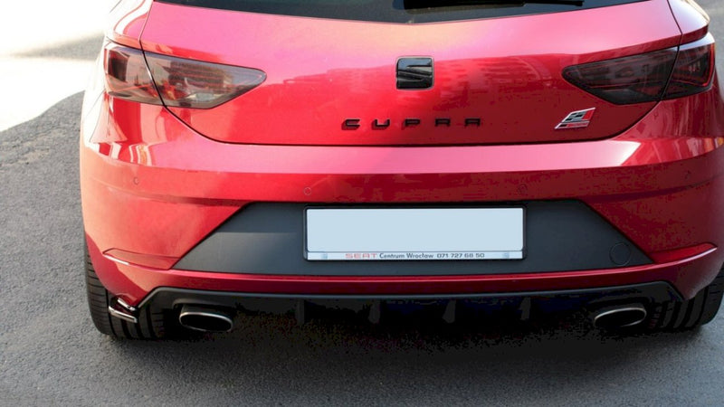 Maxton Design - REAR SIDE SPLITTERS V.2 SEAT LEON MK 3.5 CUPRA