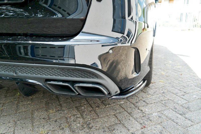 Maxton Design - REAR SIDE SPLITTERS MERCEDES C-CLASS S205 63 AMG ESTATE (2015-2018)