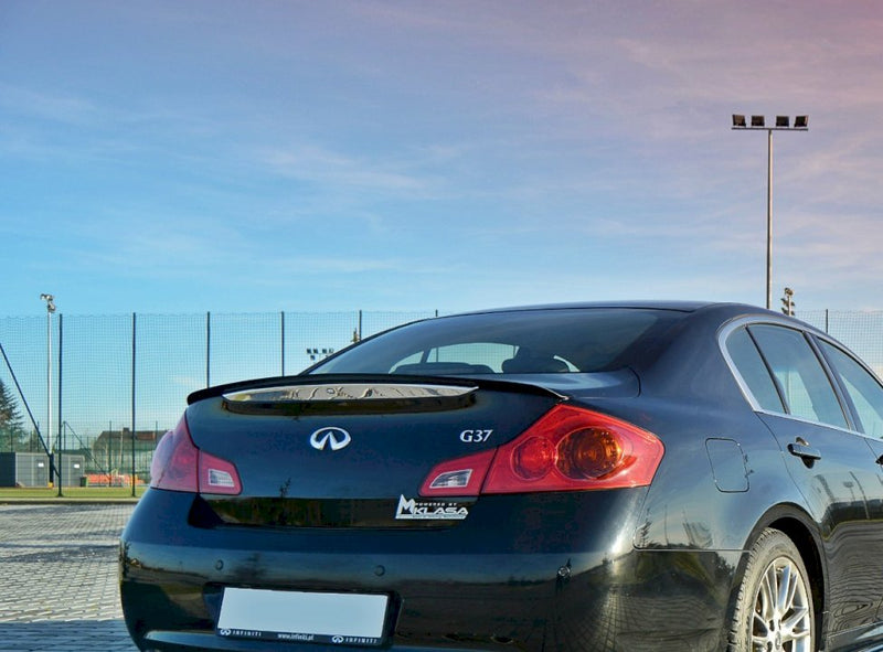 Maxton Design - SPOILER CAP INFINITI G37 SEDAN