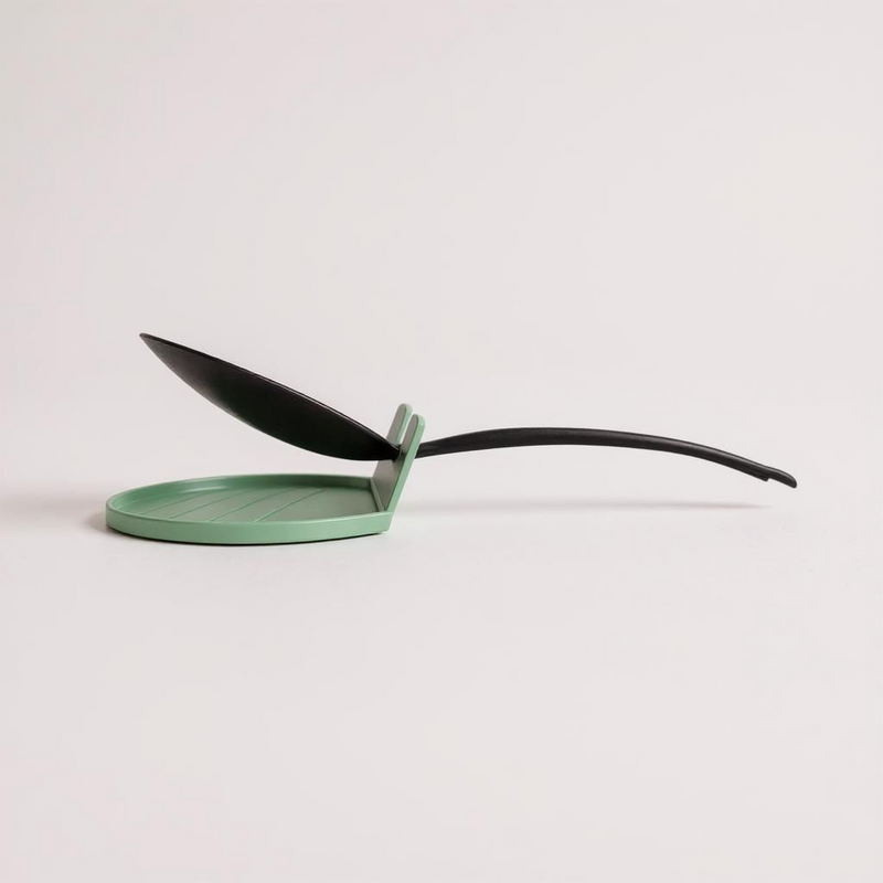 The CookSitter Spoon Rest - Secure Kitchen Utensil Holder & Drip Catcher