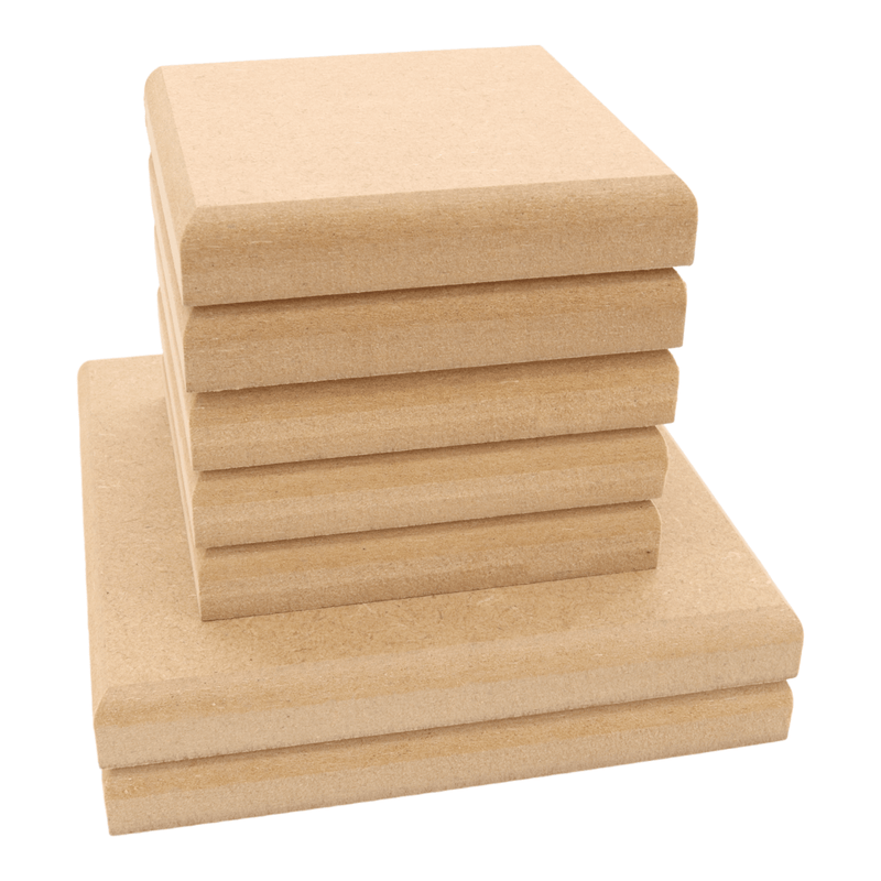 MDF Square Shape - Round Edge