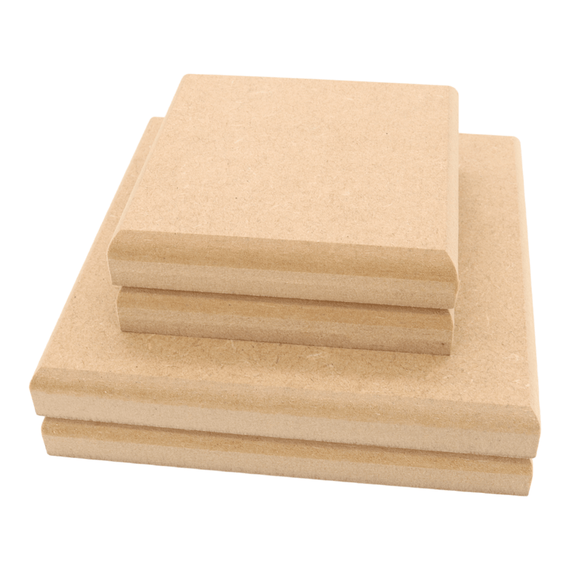 MDF Square Shape - Round Edge
