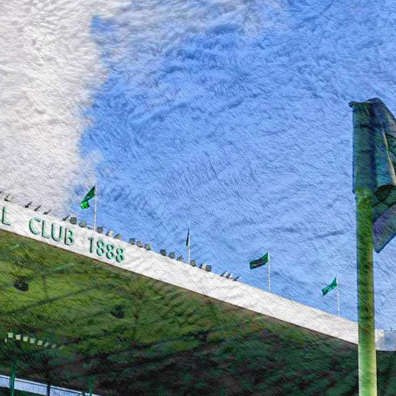 Celtic Stadium - Fleece 150cm X 150cm