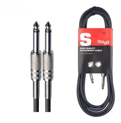 Stagg SGC Instrument Jack to Jack Cable up to 6 meters