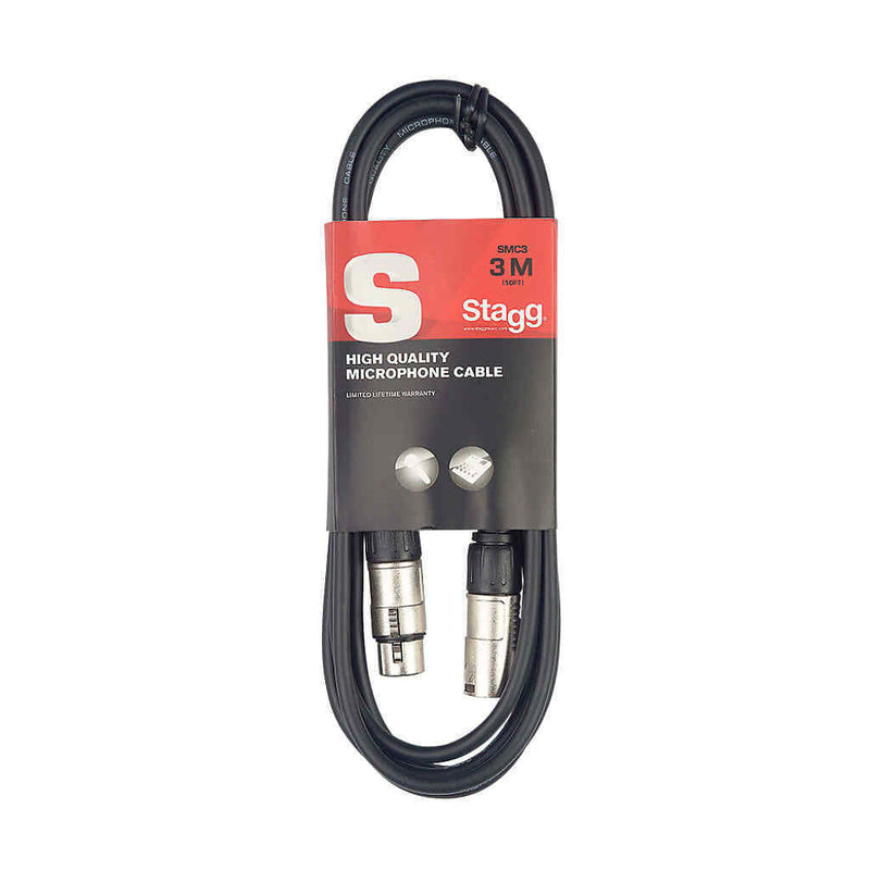 Stagg SMC XLR to XLR m/f Microphone Cable