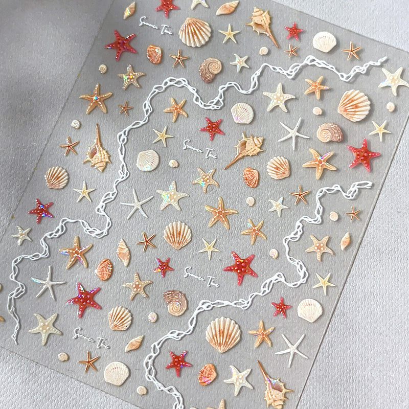 Hello Claws | Star Fish Nail Deco Sticker