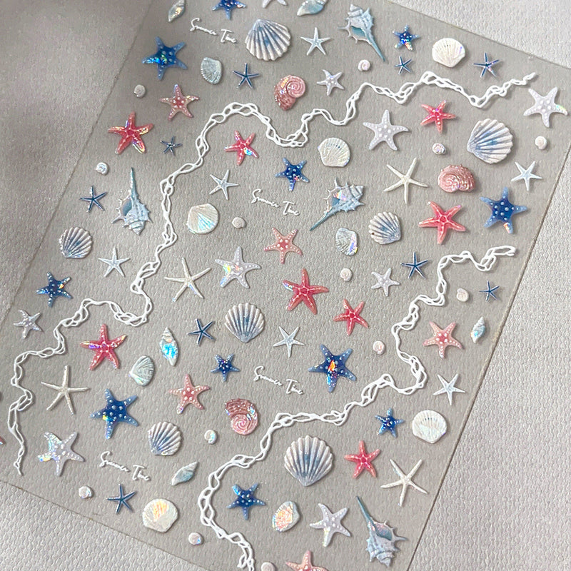 Hello Claws | Star Fish Nail Deco Sticker