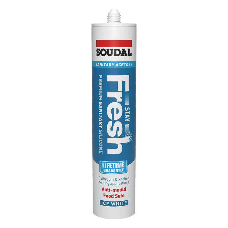 Soudal Stay Fresh Premium Acetoxy Silicone