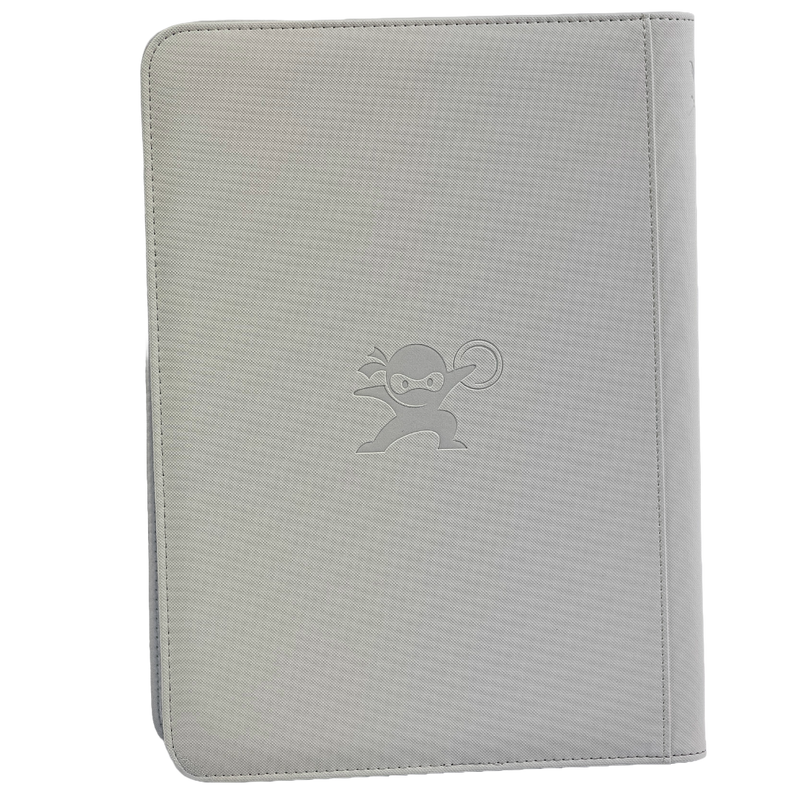 Mystery Ninja - Stealth TCG Binder Storage Album - White Textured