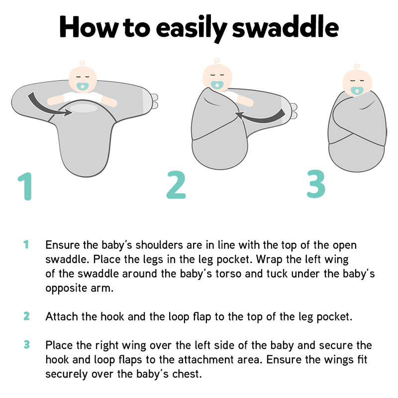Callowesse Newborn Baby Swaddle 0-3 Months – Safari Friends