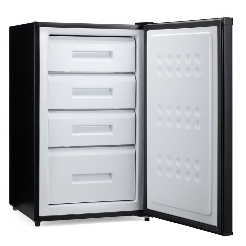 Subcold Eco90F Under Counter Freezer | 90L (85L Net, 4 Drawers, Garage Safe) - Black