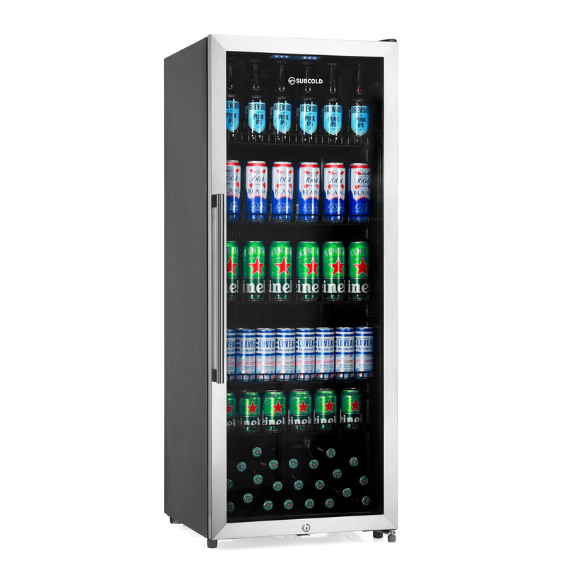 Subcold Maxi250 Tall Drinks Fridge Stainless Steel