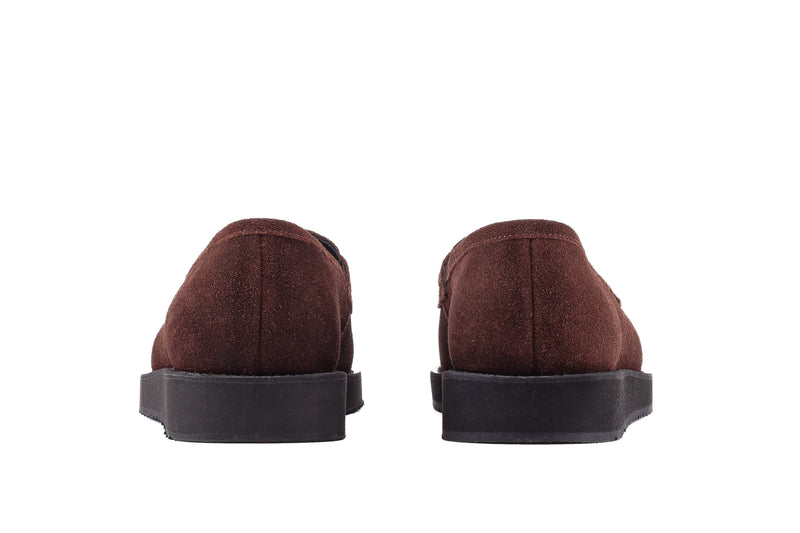 QUIVE London Cambridge Men's Suede Leather Loafers