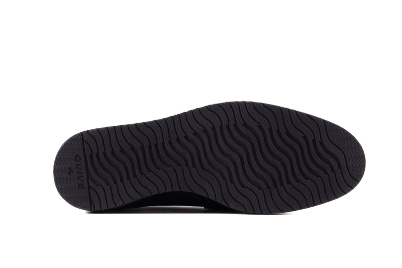 QUIVE London Cambridge Men's Suede Leather Loafers