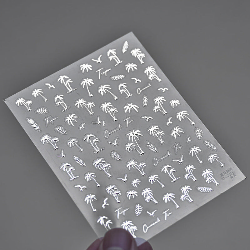 Hello Claws | Summer Palm Tree Nail Deco Sticker