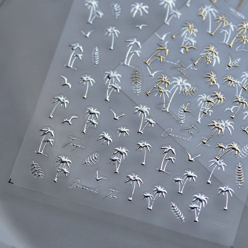 Hello Claws | Summer Palm Tree Nail Deco Sticker