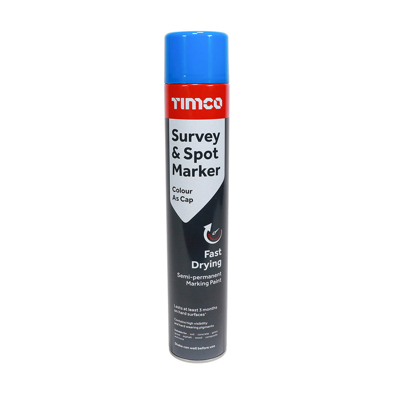 Survey & Spot Market - Aerosol Paint - Blue (Water)