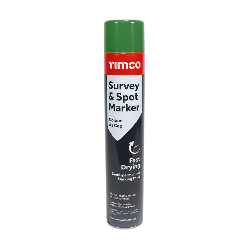 Survey & Spot Market - Aerosol Paint - Green (Cables)