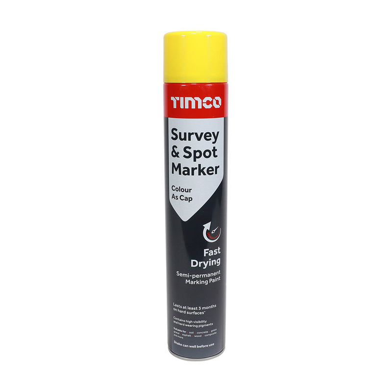 Survey & Spot Market - Aerosol Paint - Yellow (General)