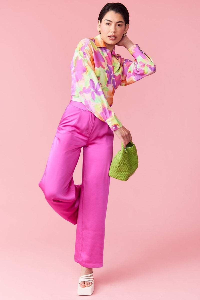 Sustainable Rose Petal Fibre Blouse