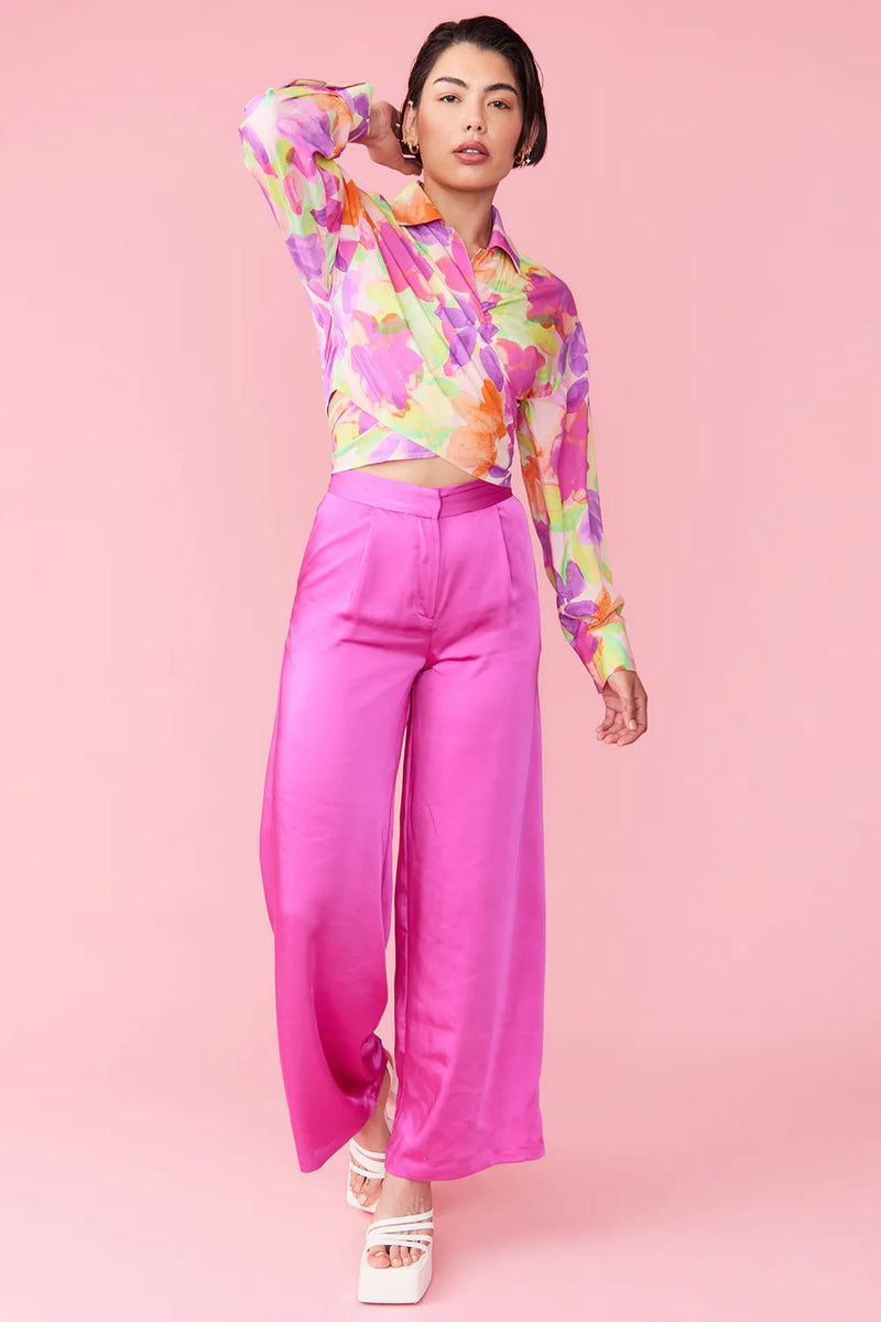 Sustainable Rose Petal Fibre Blouse
