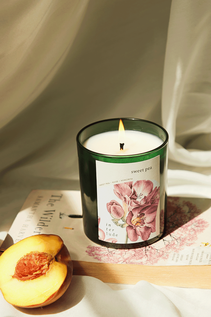Sweet Pea Scented Candle